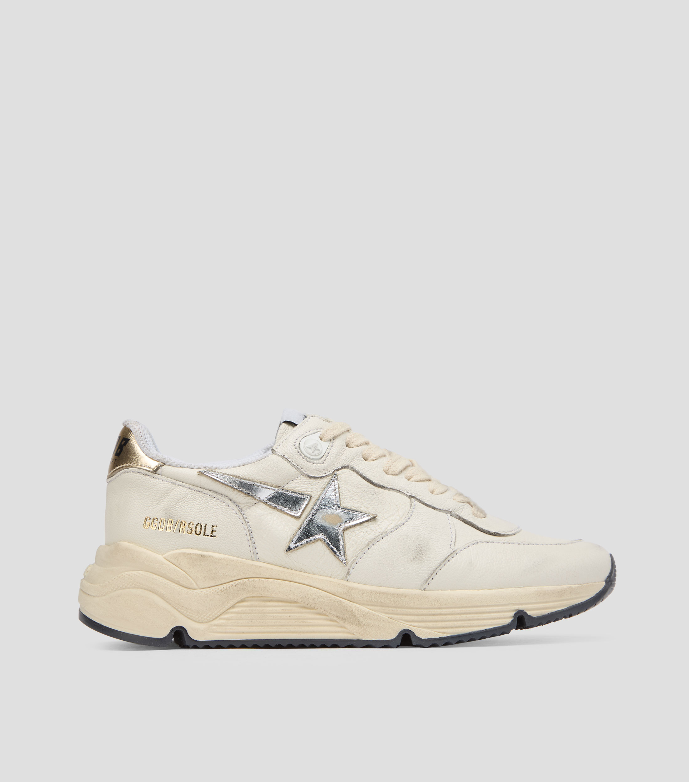 Tenis casuales Running Sole Spezzata en piel de cabra Mujer